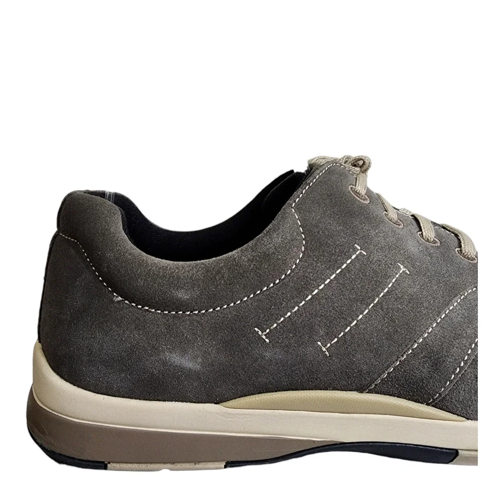 Drew Columbia Grey Suede Comfort Sneaker Wide Width WW 13